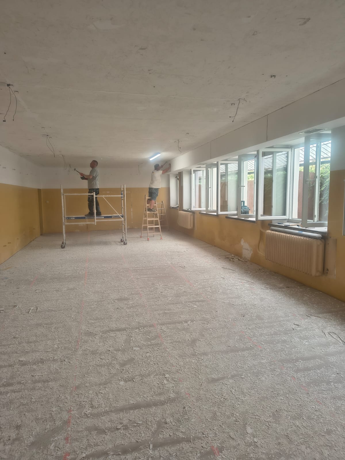 Sala przed remontem